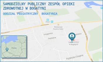 ODDZIAŁ PEDIATRYCZNY - SAMODZIELNY PUBLICZNY ZESPÓŁ OPIEKI ZDROWOTNEJ W BOGATYNI - UL. SZPITALNA 16,  BOGATYNIA
