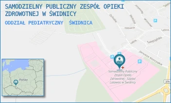 ODDZIAŁ PEDIATRYCZNY - SAMODZIELNY PUBLICZNY ZESPÓŁ OPIEKI ZDROWOTNEJ W ŚWIDNICY - UL. LEŚNA 27-29,  ŚWIDNICA
