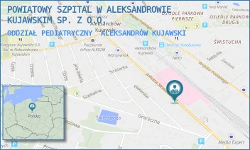 ODDZIAŁ PEDIATRYCZNY - POWIATOWY SZPITAL W ALEKSANDROWIE KUJAWSKIM SP. Z O.O. - SŁOWACKIEGO 18.,  ALEKSANDRÓW KUJAWSKI