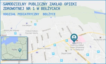 ODDZIAŁ PEDIATRYCZNY - SAMODZIELNY PUBLICZNY ZAKŁAD OPIEKI ZDROWOTNEJ NR 1 W BEŁŻYCACH - LUBELSKA 90,  BEŁŻYCE