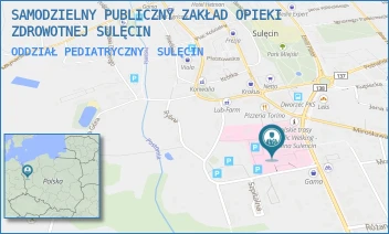 ODDZIAŁ PEDIATRYCZNY - SAMODZIELNY PUBLICZNY ZAKŁAD OPIEKI ZDROWOTNEJ SULĘCIN - UL. W.WITOSA 4,  SULĘCIN