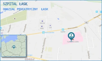 ODDZIAŁ PEDIATRYCZNY - DAVITA SPÓŁKA Z OGRANICZONĄ ODPOWIEDZIALNOŚCIĄ - UL. WARSZAWSKA 62A,  ŁASK