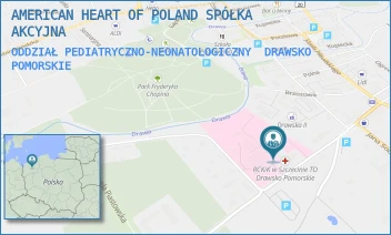ODDZIAŁ PEDIATRYCZNO-NEONATOLOGICZNY - AMERICAN HEART OF POLAND SPÓŁKA AKCYJNA - BOLESŁAWA CHROBREGO 4,  DRAWSKO POMORSKIE