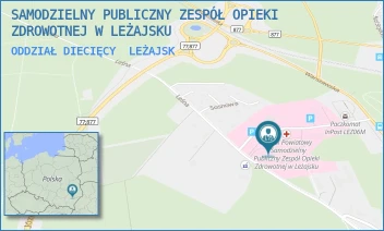 ODDZIAŁ DIECIĘCY - SAMODZIELNY PUBLICZNY ZESPÓŁ OPIEKI ZDROWOTNEJ W LEŻAJSKU - UL. LEŚNA 22,  LEŻAJSK