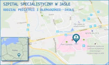 ODDZIAŁ PEDIATRII I ALERGOLOGII - SZPITAL SPECJALISTYCZNY W JAŚLE - UL. LWOWSKA 22,  JASŁO