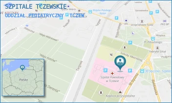 ODDZIAŁ PEDIATRYCZNY - SZPITALE TCZEWSKIE - UL. 30 STYCZNIA 57,  TCZEW