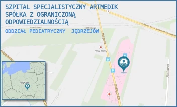 ODDZIAŁ PEDIATRYCZNY - SZPITAL SPECJALISTYCZNY ARTMEDIK SPÓŁKA Z OGRANICZONĄ ODPOWIEDZIALNOŚCIĄ - MAŁOGOSKA 25,  JĘDRZEJÓW