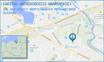 ZOL DLA DZIECI WENTYLOWANYCH MECHANICZNIE - CARITAS ARCHIDIECEZJI WARMIŃSKIEJ - MARCINA KROMERA 5-7,  OLSZTYN