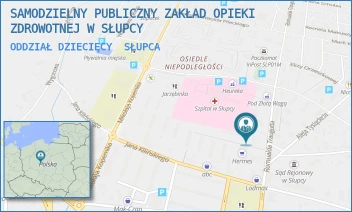 ODDZIAŁ DZIECIĘCY - SAMODZIELNY PUBLICZNY ZAKŁAD OPIEKI ZDROWOTNEJ W SŁUPCY - TRAUGUTTA 7,  SŁUPCA