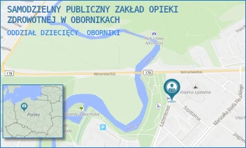 ODDZIAŁ DZIECIĘCY - SAMODZIELNY PUBLICZNY ZAKŁAD OPIEKI ZDROWOTNEJ W OBORNIKACH - SZPITALNA 2,  OBORNIKI