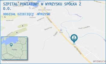 ODDZIAŁ DZIECIĘCY - SZPITAL POWIATOWY W WYRZYSKU SPÓŁKA Z O.O. - 22-GO STYCZNIA 41,  WYRZYSK