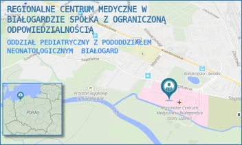 ODDZIAŁ PEDIATRYCZNY Z PODODDZIAŁEM NEONATOLOGICZNYM - REGIONALNE CENTRUM MEDYCZNE W BIAŁOGARDZIE SPÓŁKA Z OGRANICZONĄ ODPOWIEDZIALNOŚCIĄ - SZPITALNA 7, BIAŁOGARD